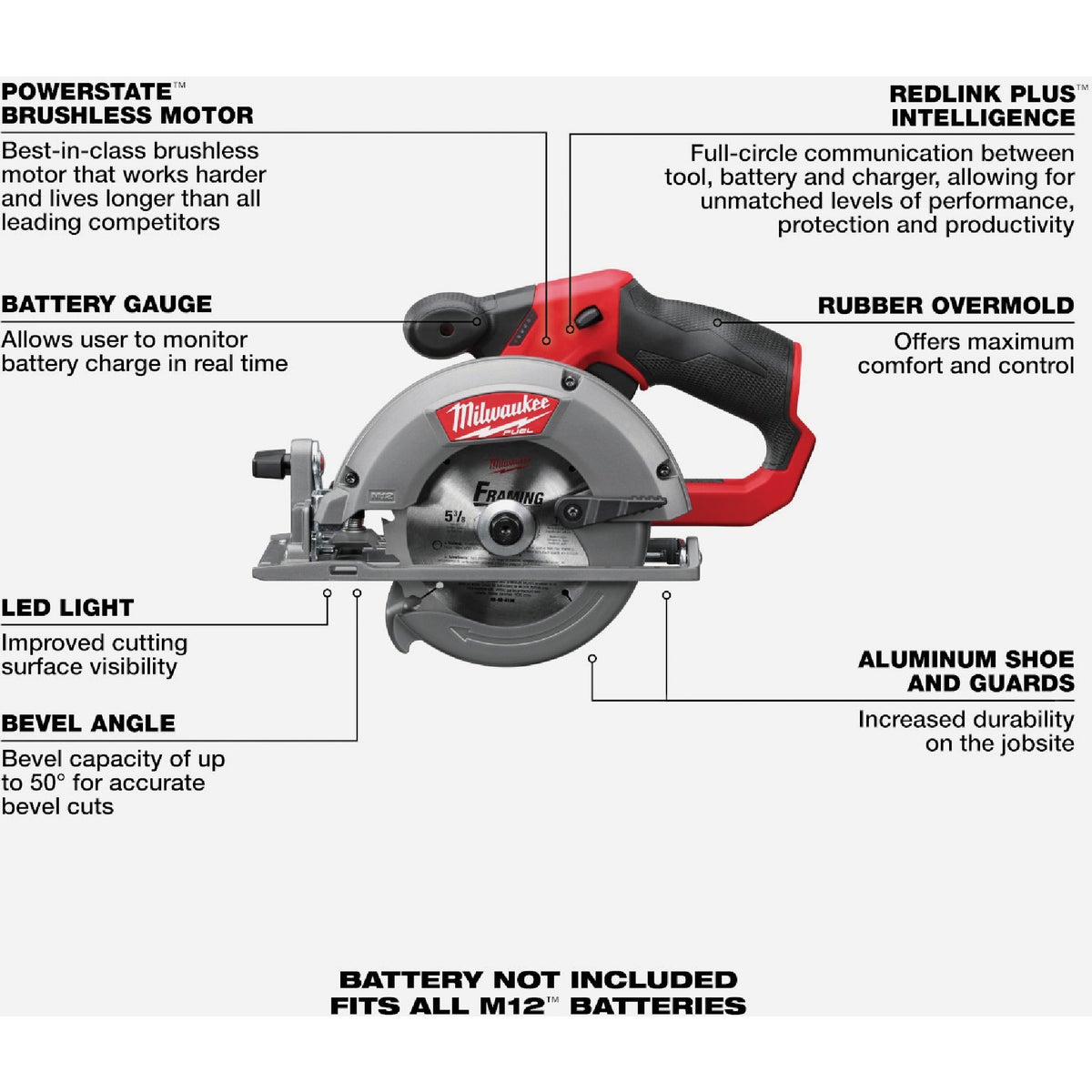 Milwaukee 12v circular discount saw