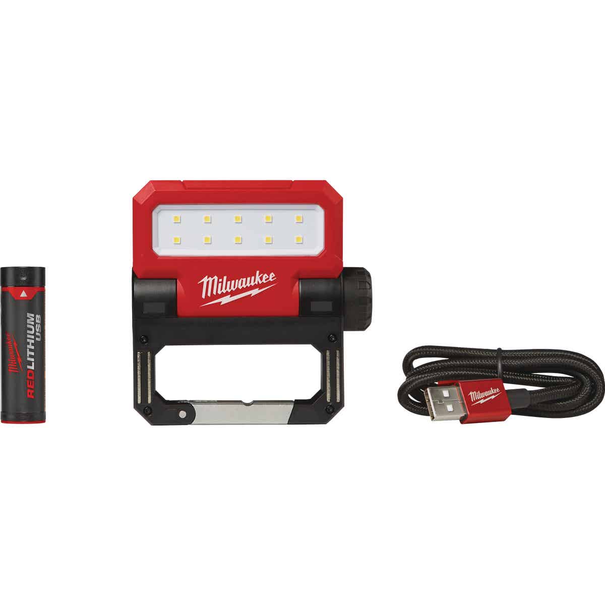 Milwaukee m12 rover discount compact pivoting flood light