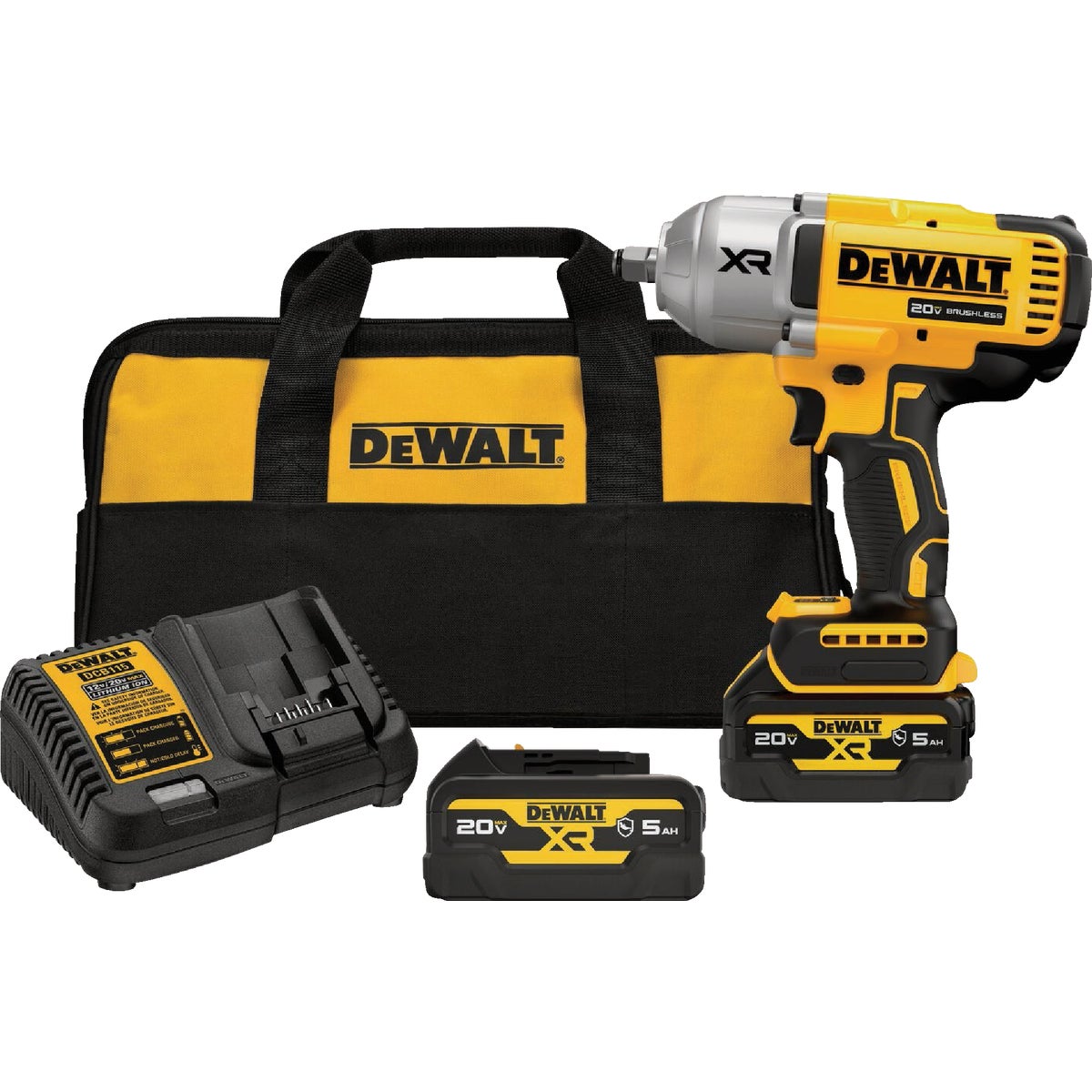 DEWALT 20V MAX XR Brushless 1 2 In. High Torque Cordless Impact