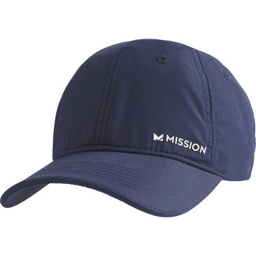 Mission Navy/White Performance Baseball Hat