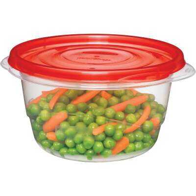 Rubbermaid Brilliance 9.6 C. Clear Rectangle Food Storage
