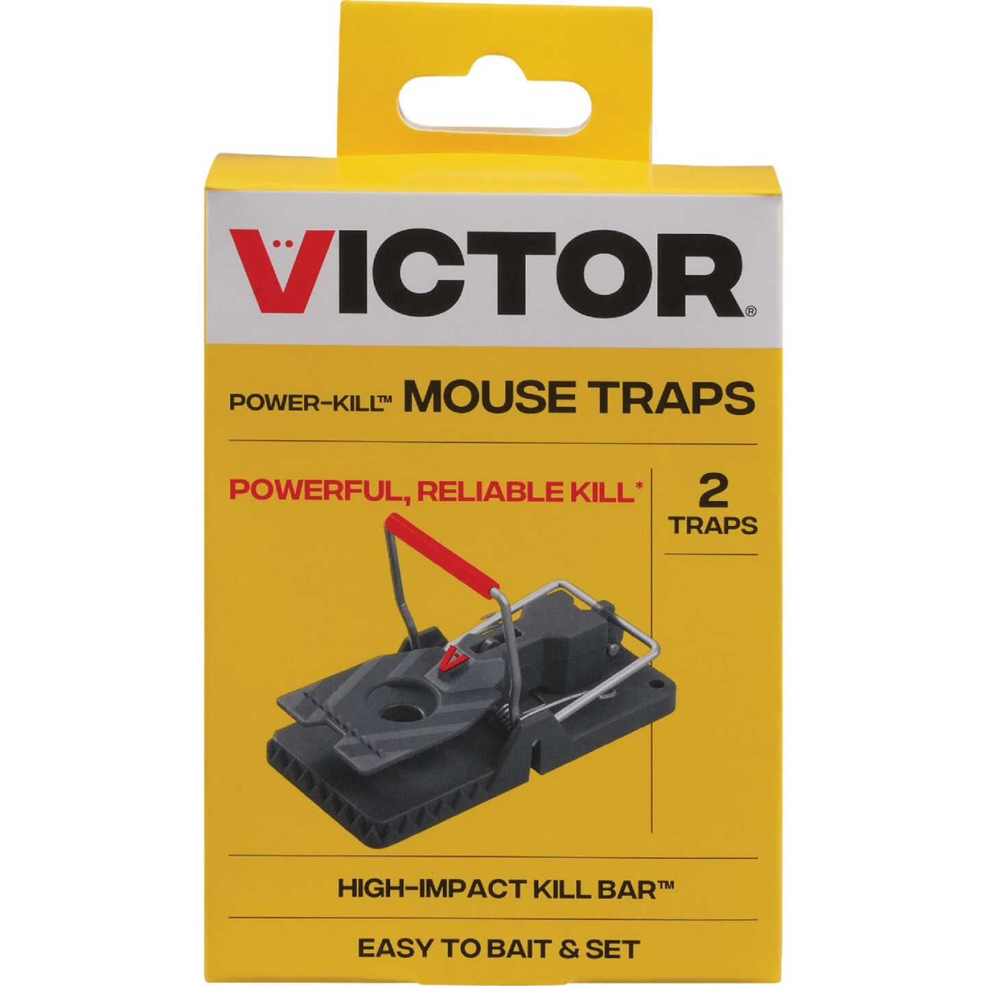 Victor Power Kill Mouse Trap, 2-Pk.